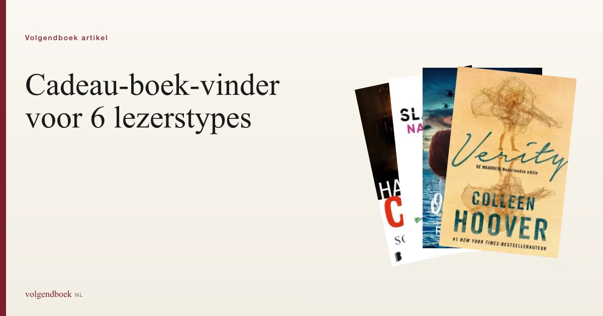 Welk boek geef je iemand die alleen Coben leest?
