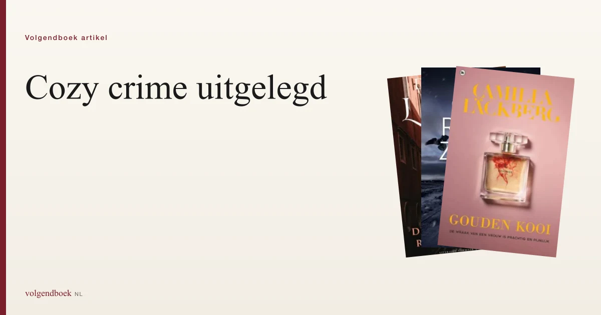 Cozy crime uitgelegd: van Donna Leon's Venetië tot Cleeves' Shetland