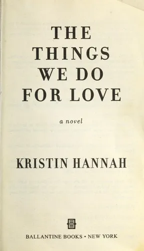 Cover van The Things We Do for Love