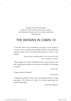 Cover van The Woman in Cabin 10