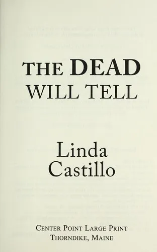 Cover van The Dead Will Tell