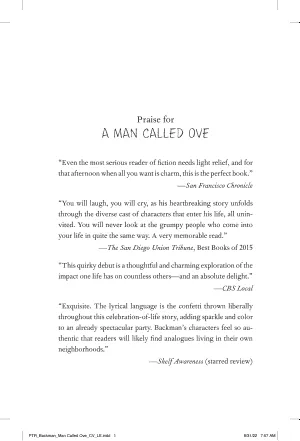 Cover van A Man Called Ove