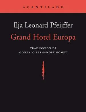 Cover van Grand Hotel Europa