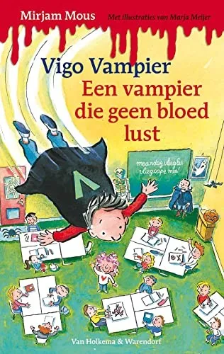 Cover van Een vampier die geen bloed lust; Een bloedlink partijtje; Een bloeddorstige meester; De bloedneusbende; Het bos van Bloedbaard