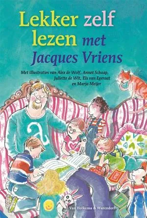 Cover van Lekker zelf lezen met Jacques Vriens