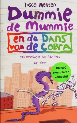 Cover van Dummie de mummie en de dans van de Cobra