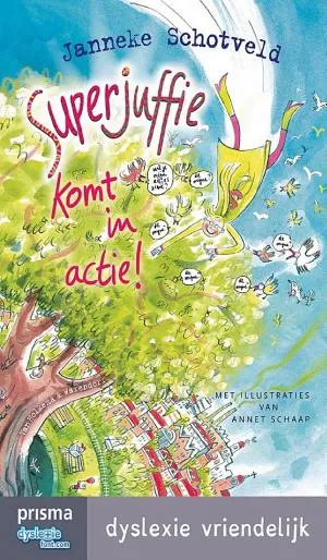 Cover van Superjuffie komt in actie