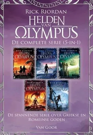 Cover van De helden van Olympus - De complete serie (5-in-1)