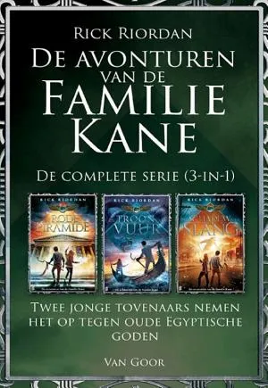 Cover van De avonturen van de familie Kane – De complete serie (3-in-1)