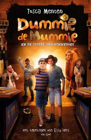Cover van Dummie de mummie en de tombe van Achnetoet
