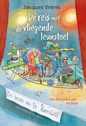 Cover van De reis met de vliegende leunstoel