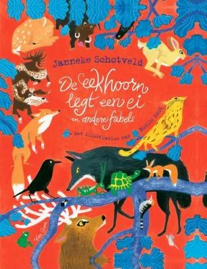 Cover van De eekhoorn legt een ei