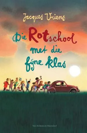 Cover van Die rotschool met die fijne klas