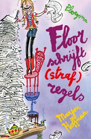 Cover van Floor schrijft (straf)regels