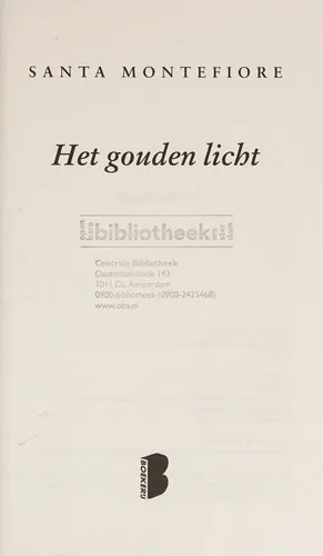 Cover van Het gouden licht