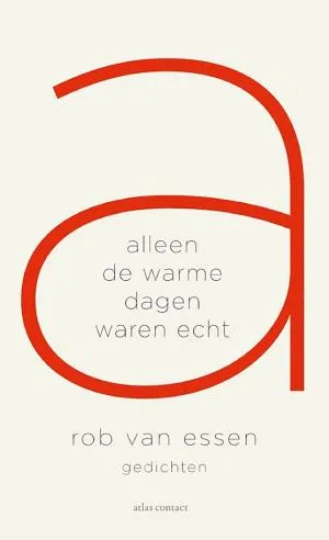Cover van Alleen de warme dagen waren echt