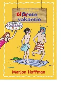 Cover van Blote vakantie