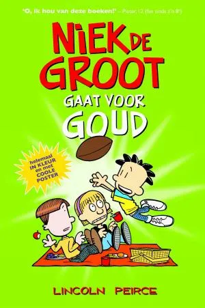Cover van Niek de Groot gaat voor goud