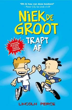 Cover van Niek de Groot trapt af