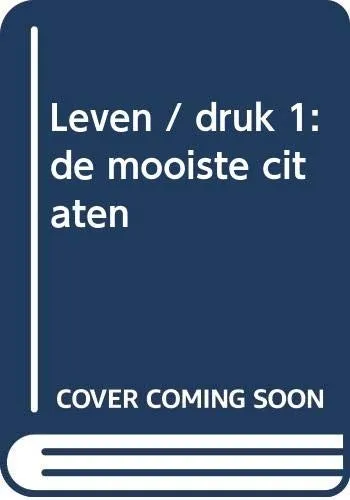 Cover van Leven