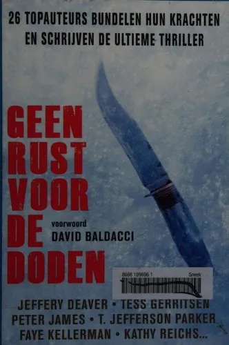 Cover van Geen rust voor de doden