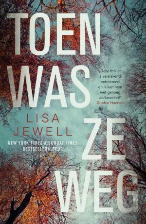 Cover van Toen was ze weg