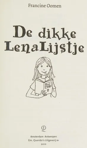 Cover van De dikke Lena Lijstje