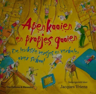 Cover van Apenkooien en propjes gooien