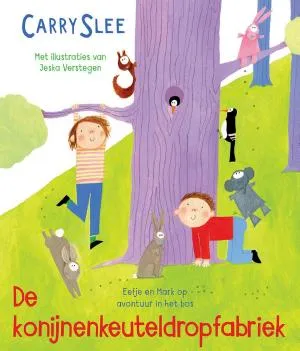 Cover van De konijnenkeuteldropfabriek