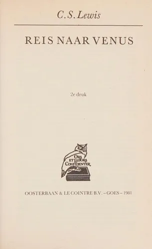 Cover van Reis naar Venus