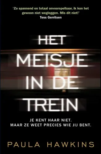 Cover van Het meisje in de trein / druk 1