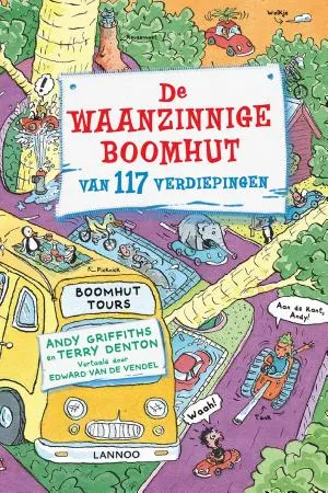 Cover van De waanzinnige boomhut van 117 verdiepingen
