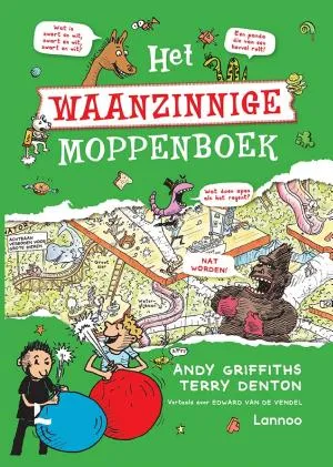 Cover van Het waanzinnige moppenboek