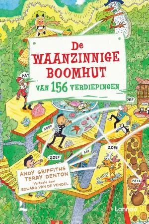 Cover van De waanzinnige boomhut van 156 verdiepingen