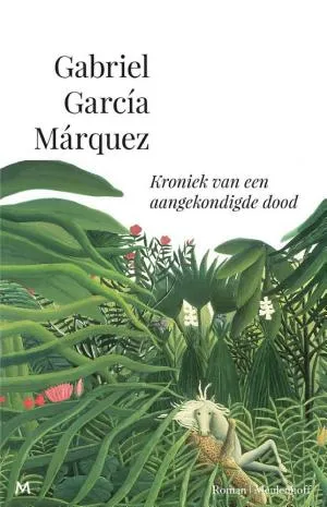 Cover van Kroniek van een aangekondigde dood